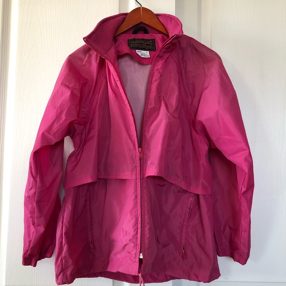 Vintage Eddie Bauer Nylon Windbreaker Jacket Small - Picture 1 of 7